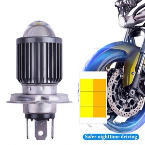 ไฟหน้ามอเตอร์ไซค์ LED สีเหลืองขาวสองสี รุ่น MOTOR033 แบบฟิชอาย สำหรับรถมอเตอร์ไซค์  ลดราคาพิเศษข้ามพรมแดน - Product Image 3
