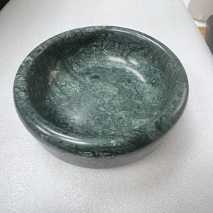 Cuenco de mármol para perros y gatos, decoración de mármol natural antideslizante, Calacatta blanca pulida personalizada, <span class=keywords><strong>viola</strong></span>, cuenco para perros y gatos - Product Image 5