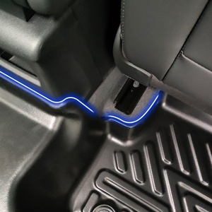 Alfombrilla de Coche KQD de Alta Calidad con Diseño 5D, Impermeable, de TPE, para Chevrolet Beat - Product Image 4