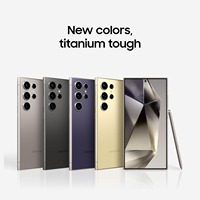 Téléphone mobile intelligent Samsung Galaxy S24 Ultra d'occasion, 12 Go de RAM, 256 Go de stockage, version US/UK - Smartphones Android originaux