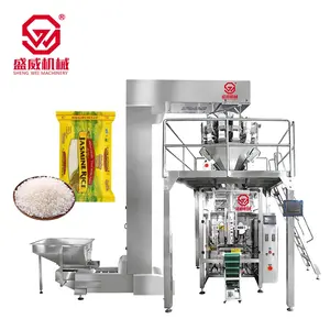 Mesin Shengwei Populer Kantong Granule Makanan Kopi Garam Biskuit Gula Beras Kemasan dan Mesin Penyegel