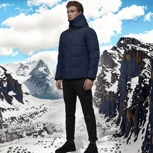 เสื้อแคนวาสแนวสตรีทผ้าแคนวาสสำหรับผู้ชายสำหรับใส่กลางแจ้งแนวสตรีทผ้าบางน้ำหนักเบากันน้ำได้ปรับแต่งได้สำหรับฤดูใบไม้ผลิ - Product Image 2