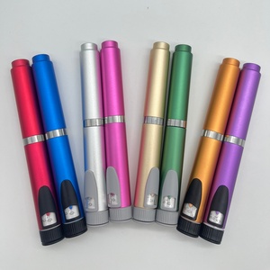 Reusable Metal Dosing <b>Pen</b> with Metal Cap Ergonomic Grip for 3ml Cartridge Custom Logo OEM Packaging Device - Product Image 6