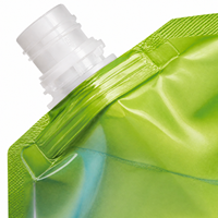 Pochettes à bec verseur imprimées sur mesure, structure laminée avec poignée, 500 ml, 1 L, 2 L pour lessive liquide