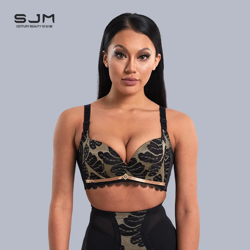Century Beauty Wholesale Women's Sexy Push up High Quality Plus Size Breathable Bra Customize Adults Underwear