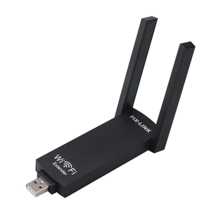 Biểu Tượng Tùy Chỉnh 2.4G Internet Booster USB <span class=keywords><strong>Wifi</strong></span> Phạm Vi Mở rộng Với Hai Antenna 300Mbps Max LAN Dữ Liệu Tỷ Lệ Để Sử Dụng Nhà - Product Image 2