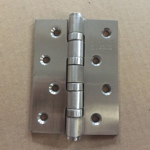 Bisagra de acero inoxidable de 4 pulgadas con rodamiento de 3 mm, cierre suave y silencioso para puertas y ventanas de madera - Product Image 1