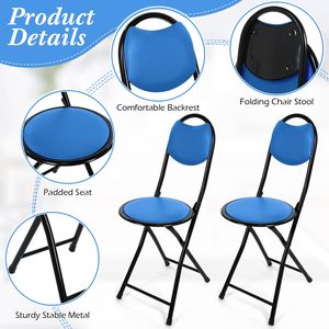 Nhà Máy bán hàng trực tiếp giá rẻ gấp thanh phân đệm đệm gấp phân với trở lại di động truy cập Chiều cao gấp ghế - Product Image 3