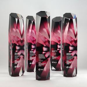 Trofeo de cubo de Rubik grabado con diamante personalizado Century, recuerdo de premio de Reunión Anual creativa para grupo de empresa para regalos de bienvenida - Product Image 1