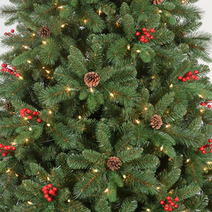 Pre-lit LED Đèn Thông NÓN trang trí cây giáng sinh 7.5 ft Hot Bán khổng lồ Cây giáng sinh - Product Image 2