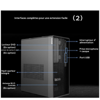 Station de travail de bureau originale Lenovo ThinkStation K-C4 avec processeur Core Ultra U7-265, 16 Go de RAM, 1 To SSD