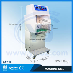 Produit électronique antistatique d'opération facile nettoyant la <span class=keywords><strong>machine</strong></span> à <span class=keywords><strong>laver</strong></span> de panneau de carte PCB de glace sèche - Product Image 4