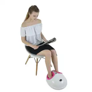 Shiatsu Voet Warmte Infrarood Trillingen Lucht Compressie Verwarming Elektrische Roller Been Kuit Machine Voetmassageapparaat