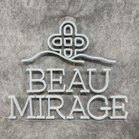 Motif personnalisé Décoration Mur Art Acrylique Logo Anime Lettre Signe Conception Libre Led Néon Lumière Dimmable 2 Ans Garantie Maison