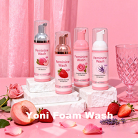 XINHEYU 150ml Mousse nettoyante naturelle pour le Yoni, équilibre du pH vaginal, fraîcheur, blanchiment de la peau, sans œstrogène, sans parabène