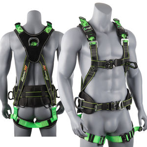 <span class=keywords><strong>Harness</strong></span> Pengaman Nyaman Berbantalan Seluruh Tubuh Tali Lebar Dapat Disesuaikan Pelindung Jatuh Penyelamatan 1500kg Kekuatan Putus 4 Poliester - Product Image 1
