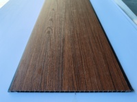 Panneau intérieur en PVC imitation bois 250x8x2950mm pour mur/plafond, directement de l'usine, assurance qualité britannique