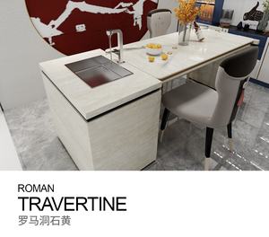 Neuer Stil Gesinterte Steinplatte Meistverkaufter Marmor-Look Künstlicher Gesinterter Stein für TV-Hintergrundwand Tisch - Product Image 4