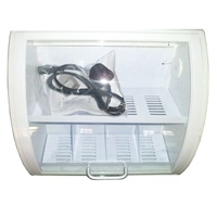 Vitrine réfrigérée pour desserts au chocolat de 15 L, mini réfrigérateur