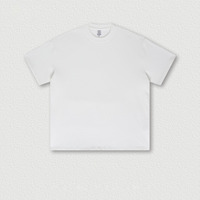 T-shirt ample en coton pur de haute qualité, style hip-hop, été, personnalisable avec logo Evertop, pour hommes et femmes