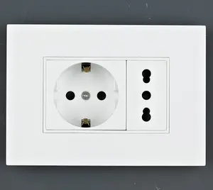 Good quality cheap price free sample light wall switches shuko socket China supplier