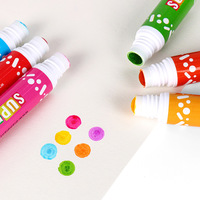 Lot de 10 feutres créatifs à pointes lavables pour enfants, grande capacité, pour dessin et graffiti