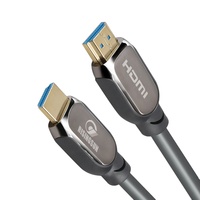 Câble HDMI haute vitesse 4K HDMI 2.0 flexible noir, fournisseur chinois, prend en charge 3D 4Kx2K 1080P