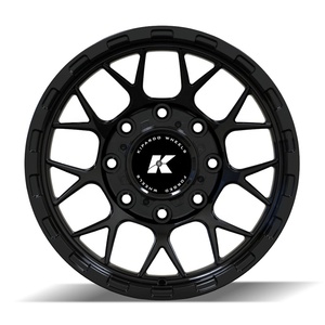Rines de Lujo de 17 Pulgadas para Automóviles, Patrón de Pernos 8x180, Diámetro del Eje 124.1mm, Acabado Negro Brillante, Forjados, Capacidad de Carga 1250KG, Todoterreno - Product Image 2