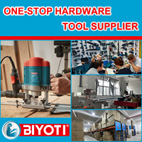 Graveur de précision pour bois Biyoti BYT-ER390, 1200W, vitesse réglable, fraiseuse électrique, mandrin 8mm, outil de menuiserie portatif professionnel