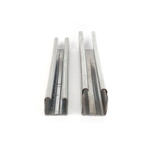 Rail de suspension pour <span class=keywords><strong>porte</strong></span> <span class=keywords><strong>coulissante</strong></span> industrielle en acier, rail de guidage robuste pour <span class=keywords><strong>porte</strong></span> de garage, <span class=keywords><strong>chariot</strong></span> à roulettes - Product Image 3