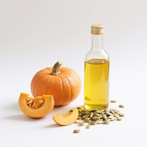 زيت بذور اليقطين المعصور على البارد عالي الجودة للطهي والتتبيل غني بالعناصر الغذائية - Product Image 2