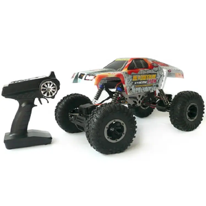 SJY-1072 2.4G không thấm nước điện 1:10 quy mô 4WD RC rock blimbing xe bánh xích xe tải kép phía trước và phía sau chức năng lái - Product Image 1