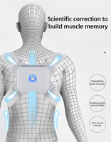 Orthèse intelligente à détection de mouvement avec alerte vibratoire, orthèse anti-cyphose, correcteur de posture, attelle dorsale pour enfants