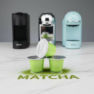 Cápsulas de Matcha para Cafetera, Matcha Puro de Grado Ceremonial, Sin Azúcar, Bajo en Calorías, Cápsulas Populares para Adelgazar - Product Image 4
