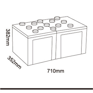 SL2-3000 OPZV バックアップバッテリー 3000ah ソーラーゲルバッテリー <span class=keywords><strong>2v</strong></span> - Product Image 2