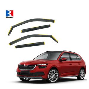 Déflecteurs de Vitres Intégrés pour SKODA KAMIQ 2023+ Pare-Pluie et Pare-Soleil Adhésifs - Product Image 2