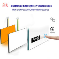 Plaque de guidage de lumière de rétroéclairage LCD Ultra-mince SMD LED fils fils éclairage pas de zones sombres Compatible TV/moniteur/écran d'équipement