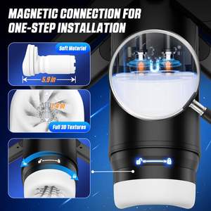 <span class=keywords><strong>Cyberskin</strong></span> Automatic Male Masturbator dengan Layar LCD Pompa Penis Thrusting Pocket Pussy Mainan Seks Dewasa untuk Pria Buatan China - Product Image 3