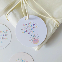 Cartes de remerciement et étiquettes suspendues personnalisées de luxe avec dorure à chaud, en papier texturé de qualité supérieure pour emballage cadeau de mariage et petites entreprises