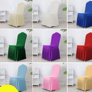 Fundas para Sillas al por Mayor, Económicas, para Fiestas al Aire Libre, Bodas, Impermeables, de Poliéster Resistente, Multiusos, Universales, Negras - Product Image 2
