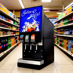 Vente chaude Distributeur De Boissons Soda <span class=keywords><strong>Fontaine</strong></span> Machine Cola Machine <span class=keywords><strong>Boisson</strong></span> Gazeuse Machine pour Restaurant - Product Image 3