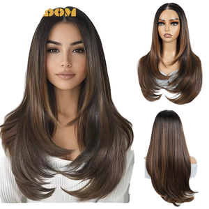 Simple, elegant styling awaits: our straight human hair bundle with frontal gives a smooth, natural look every single day - Product Image 1
