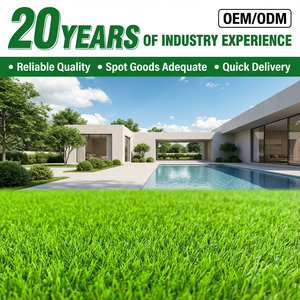 Césped <span class=keywords><strong>Artificial</strong></span> de Plástico Suave, Ignífugo, de Alta Densidad, 50 mm, Bajo Costo, para Eventos Temporales en Interiores/Exteriores, Exhibiciones, Fácil Instalación - Product Image 5