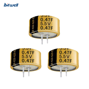 Korchip DCLT5R5474, Gran Venta, Condensadores Eléctricos <span class=keywords><strong>de</strong></span> Doble Capa Súper Capacidad <span class=keywords><strong>de</strong></span> 5.5V 0.47 Faradios, 3.3V para Teléfono - Product Image 3