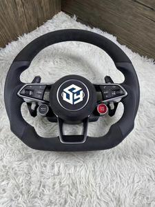<span class=keywords><strong>Volante</strong></span> de Fibra de Carbono Forjado para Audi RS4 A4 B8.5 TT 8J A4 B6 4F S8 D4 S4 B8.B9 RS3 8V A6 C6 4F TT <span class=keywords><strong>MK1</strong></span> - Product Image 4