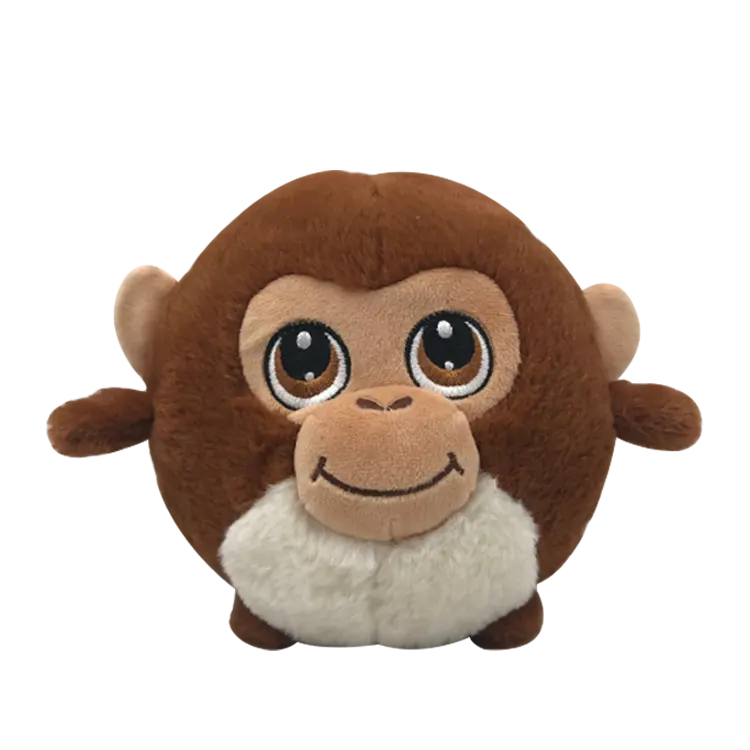 Birthday gift new fidget cartoon animal decompression plush monkey toy