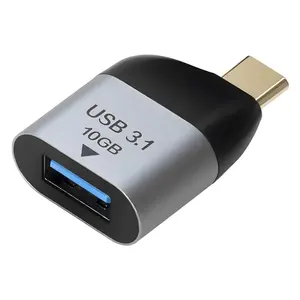 Adaptador USB C a USB de 10Gbps, adaptador USB C macho a USB3 hembra Compatible con MacBook Pro y más