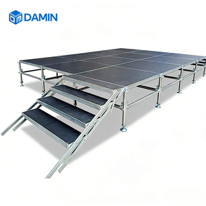 Palco Mobile da Esterno in Alluminio Antiscivolo per Eventi, Esposizioni e <span class=keywords><strong>Concerti</strong></span>, con Struttura Truss di Lusso e Installazione Facile - Product Image 6