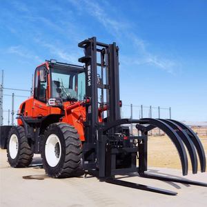 מפעל ארבע הנעה לחקלאות מחוץ לכביש מלגזה 3ton 3.5t 4 x4 דיזל מלגזה - Product Image 5