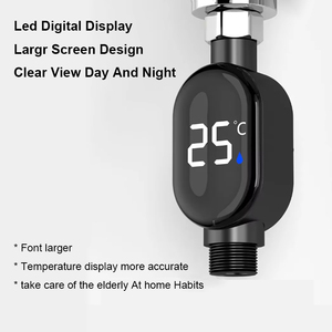 Afficheur de température d'eau instantané, moniteur numérique de température d'eau, dispositif de contrôle de température sûr pour robinet - Product Image 4